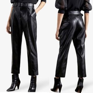 Ted Baker London Black High-Waisted Trousers